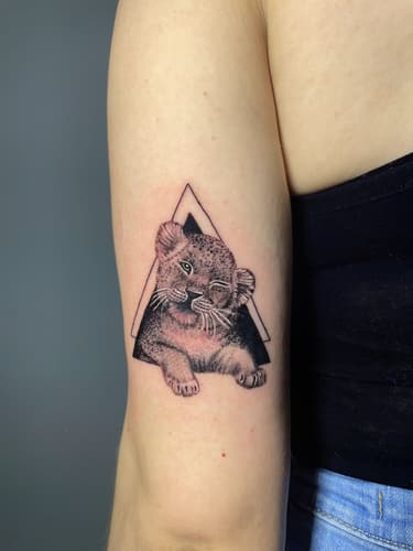 Cover-up & Scar-up — Black Ink Art