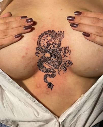 Cover-up & Scar-up — Black Ink Art