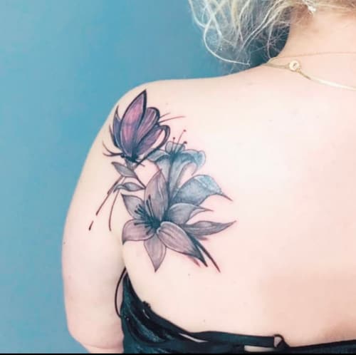 Cover-up & Scar-up — Black Ink Art