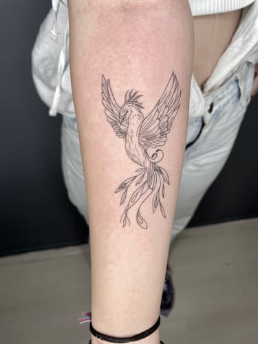 Line work — Black Ink Art