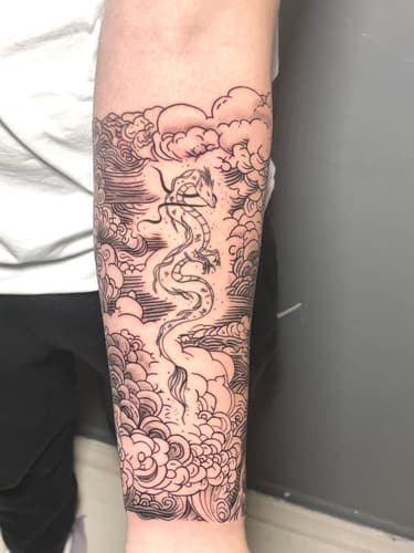 Line work — Black Ink Art