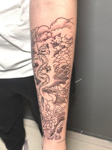 Line work — Black Ink Art