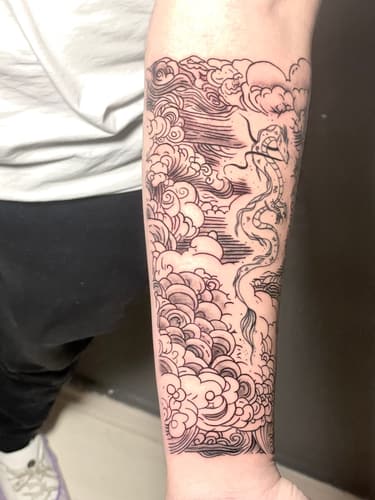 Line work — Black Ink Art