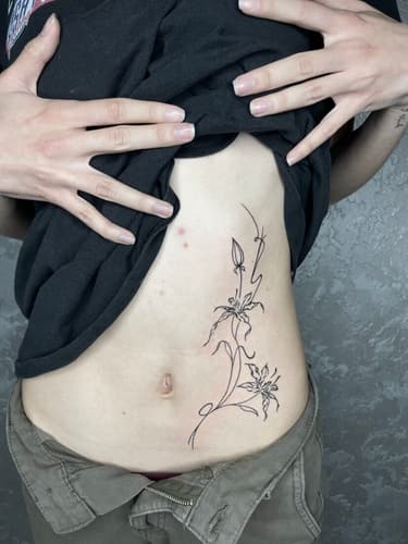 Line work — Black Ink Art