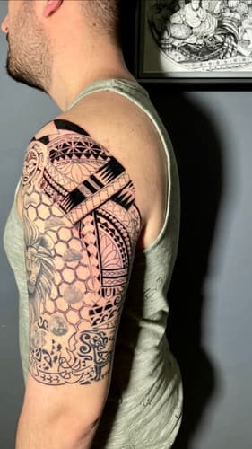 Black Ink Art dövme çalışması