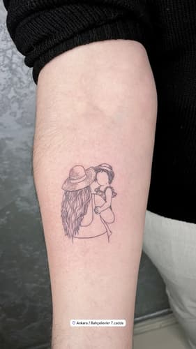 Black Ink Art dövme çalışması