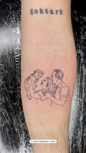 Black Ink Art dövme çalışması