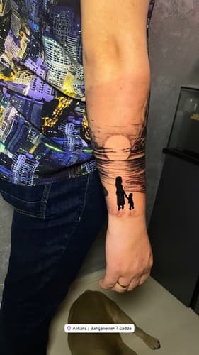 Black Ink Art dövme çalışması