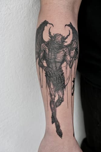 Black Ink Art dövme çalışması
