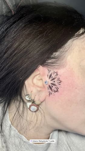 Black Ink Art dövme çalışması