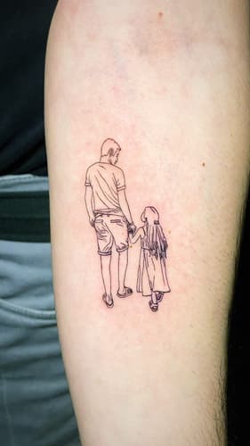 Black Ink Art dövme çalışması