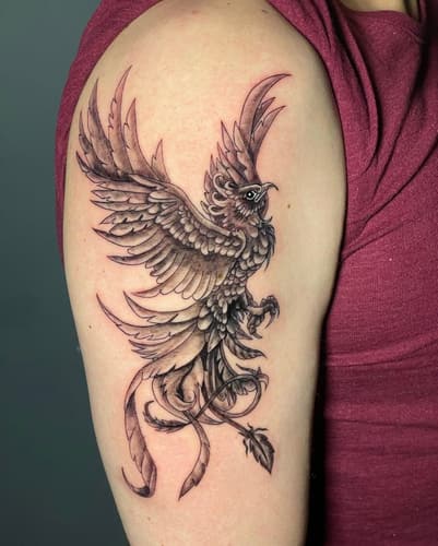 Black Ink Art dövme çalışması