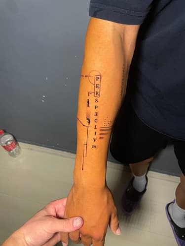 Black Ink Art dövme çalışması