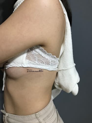 Yazı Dövmesi — Black Ink Art