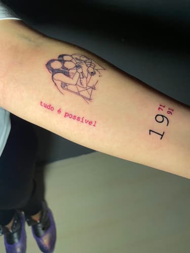 Yazı Dövmesi — Black Ink Art