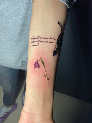Yazı Dövmesi — Black Ink Art