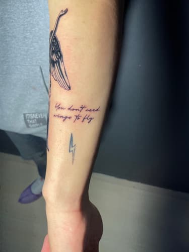 Yazı Dövmesi — Black Ink Art