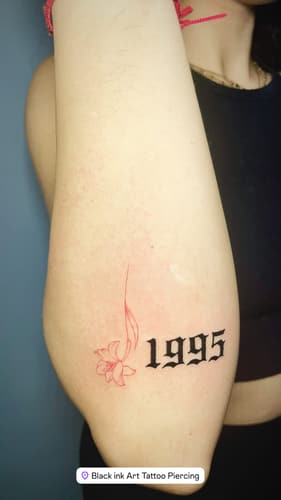 Yazı Dövmesi — Black Ink Art
