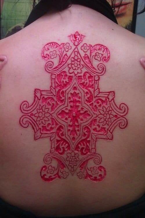 Scarification technique.